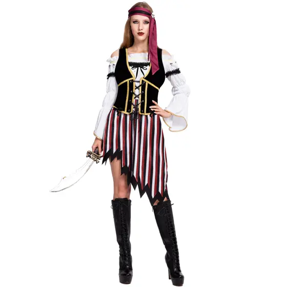 Disfraz de Capitana Pirata para Mujer