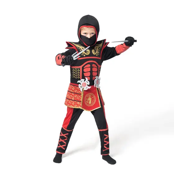 Disfraz de Ninja Escarlata para Niño