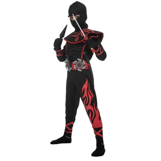 Disfraz de Ninja Rojo Infantil