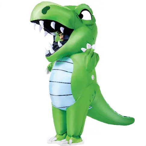 Disfraz Inflable de Dinosaurio Cuerpo Completo