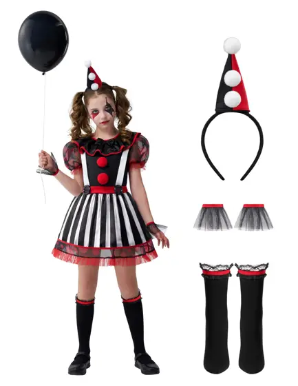 Disfraz de Payaso Malvado Infantil