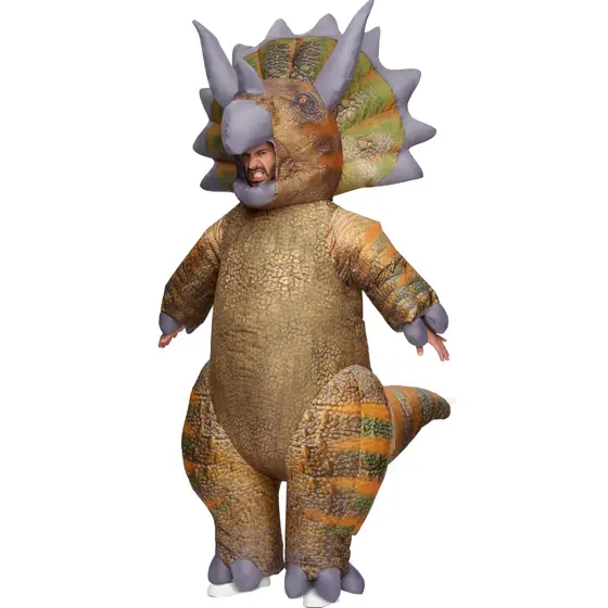 Disfraz Inflable de Triceratops Realista