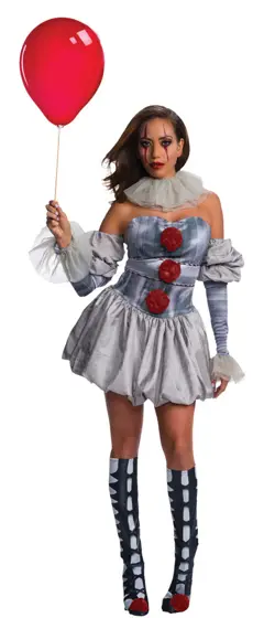 Disfraz Pennywise Deluxe Mujer - IT