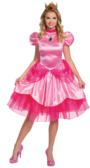 Disfraz Princesa Peach Deluxe Mujer - Super Mario