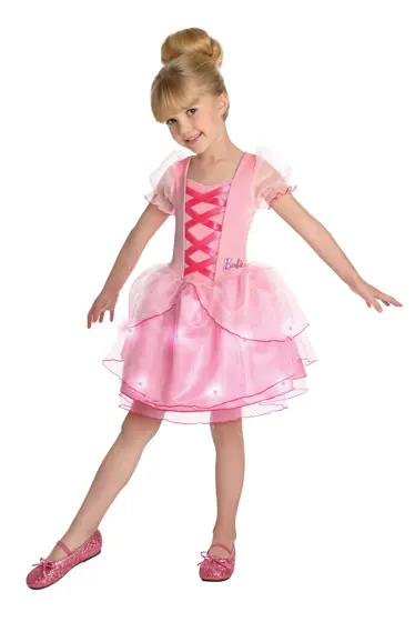 Disfraz Barbie Bailarina con Luces Niña