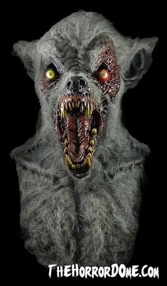Máscara de Látex Hombre Lobo Zombie