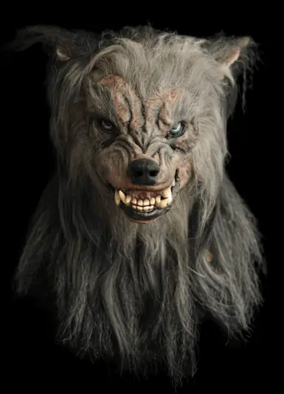 Máscara de Látex Hombre Lobo Luna Maldita