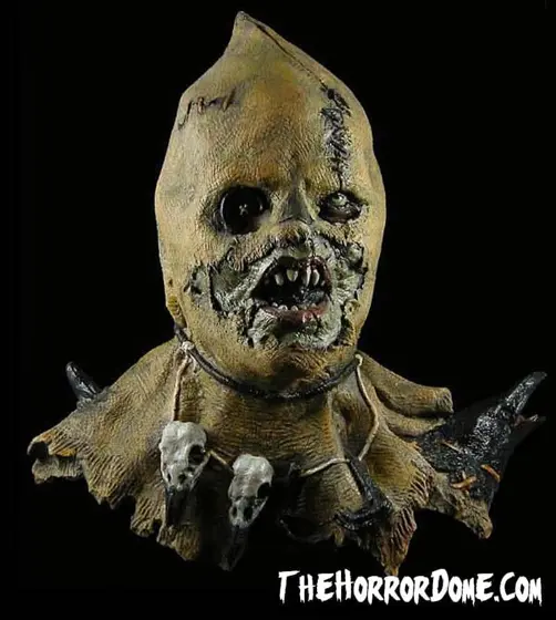 Máscara de Látex Espantapájaros Zombie Podrido