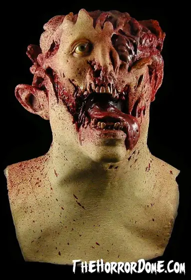 Máscara de Látex Zombie Destrozado