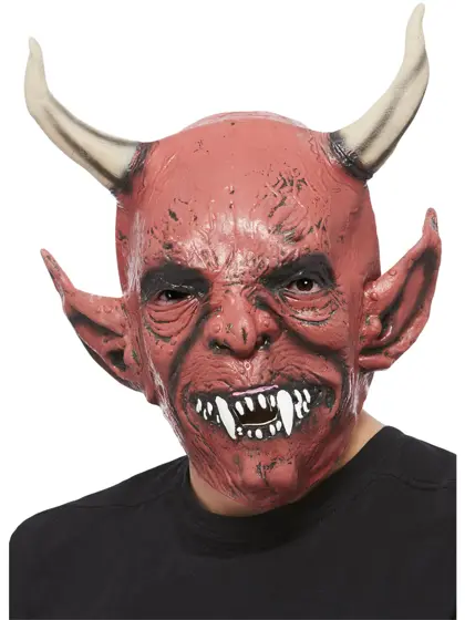 Máscara de Látex Demonio Rojo