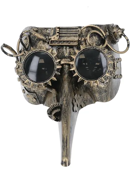 Máscara Doctor de la Peste Steampunk Victoriana