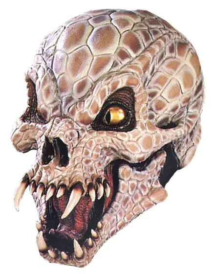 Máscara de Látex Serpiente Cascabel