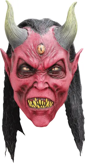 Máscara de Látex Demonio Kali