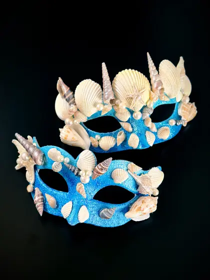 Máscaras Rey y Reina del Océano Azul