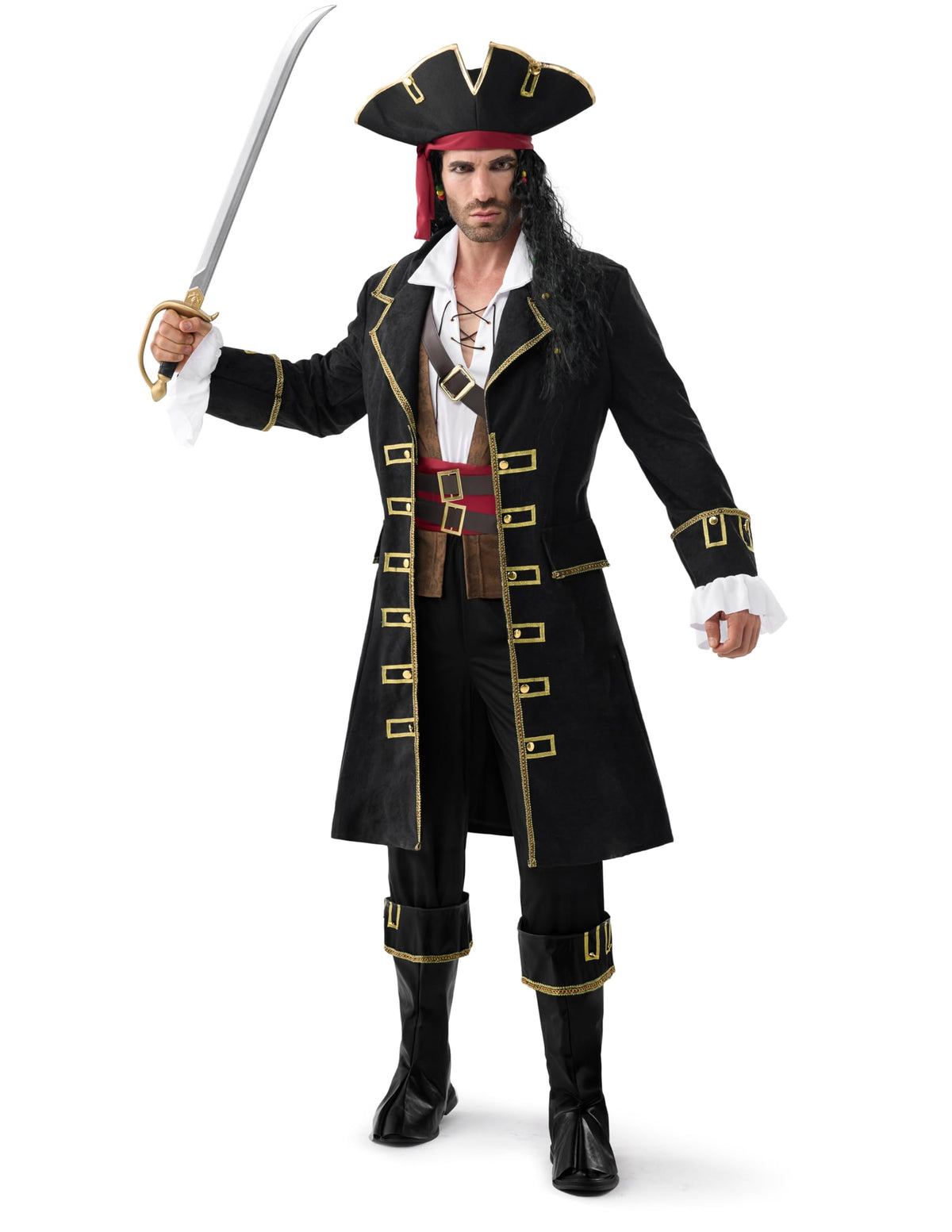 Disfraz de Capitán Pirata para Hombre, foto 1 de 9