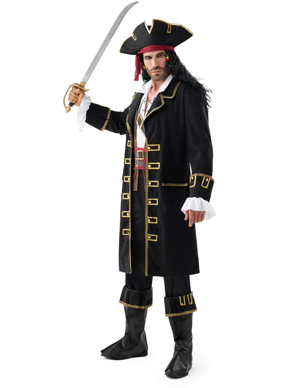 Disfraz de Capitán Pirata para Hombre, foto 3 de 9