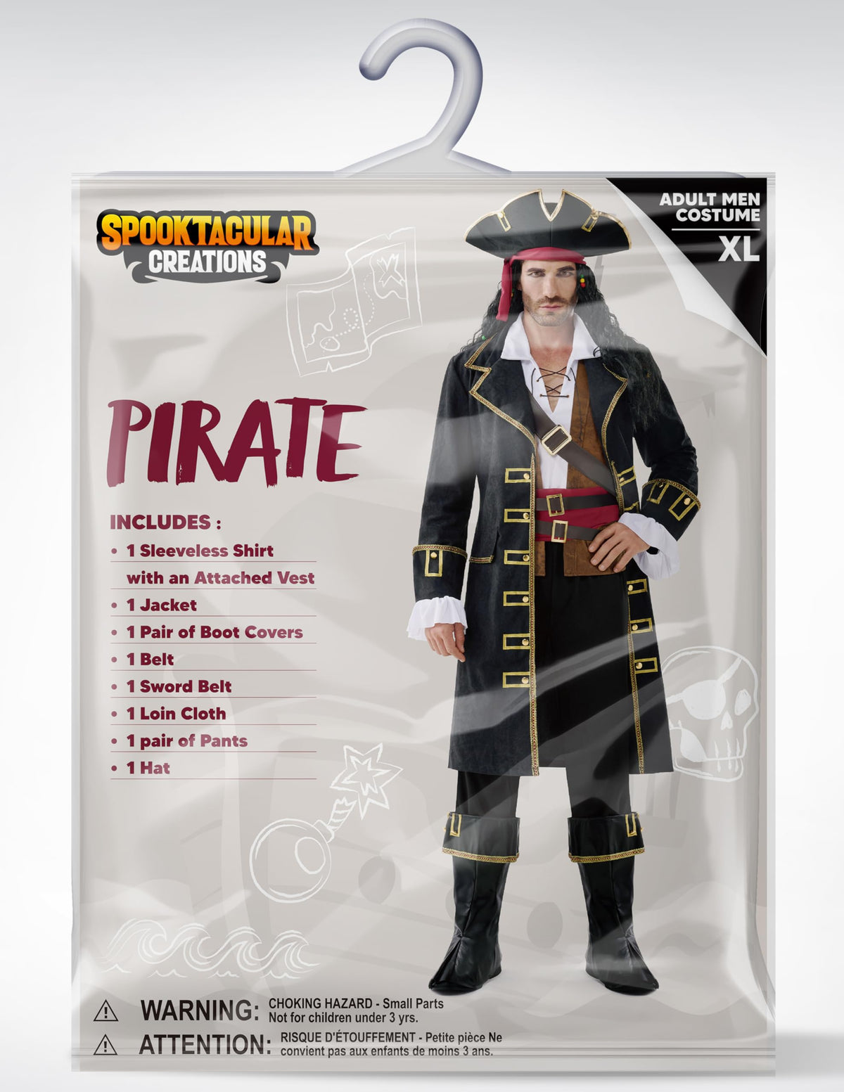 Disfraz de Capitán Pirata para Hombre, foto 6 de 9