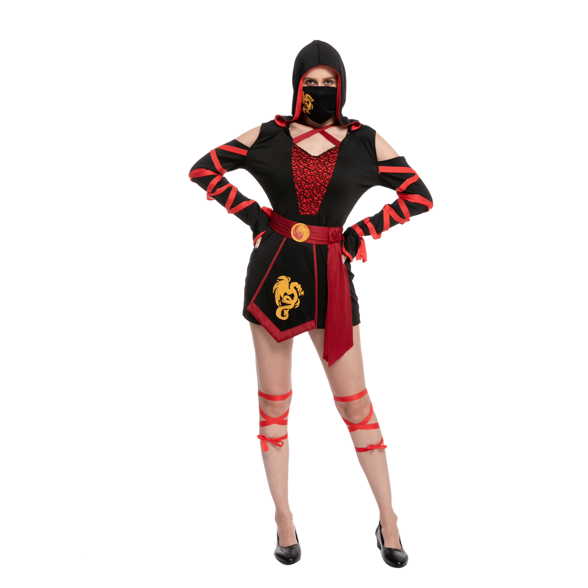 Disfraz de Ninja para Mujer, foto 1 de 9