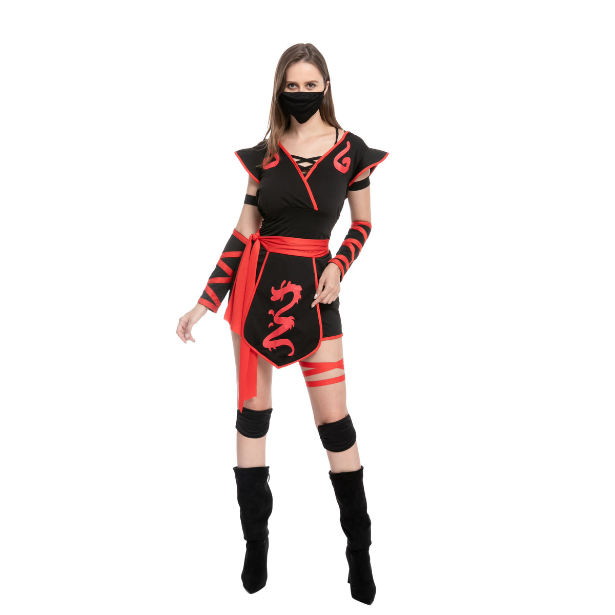 Disfraz de Ninja con Short para Mujer, foto 4 de 12