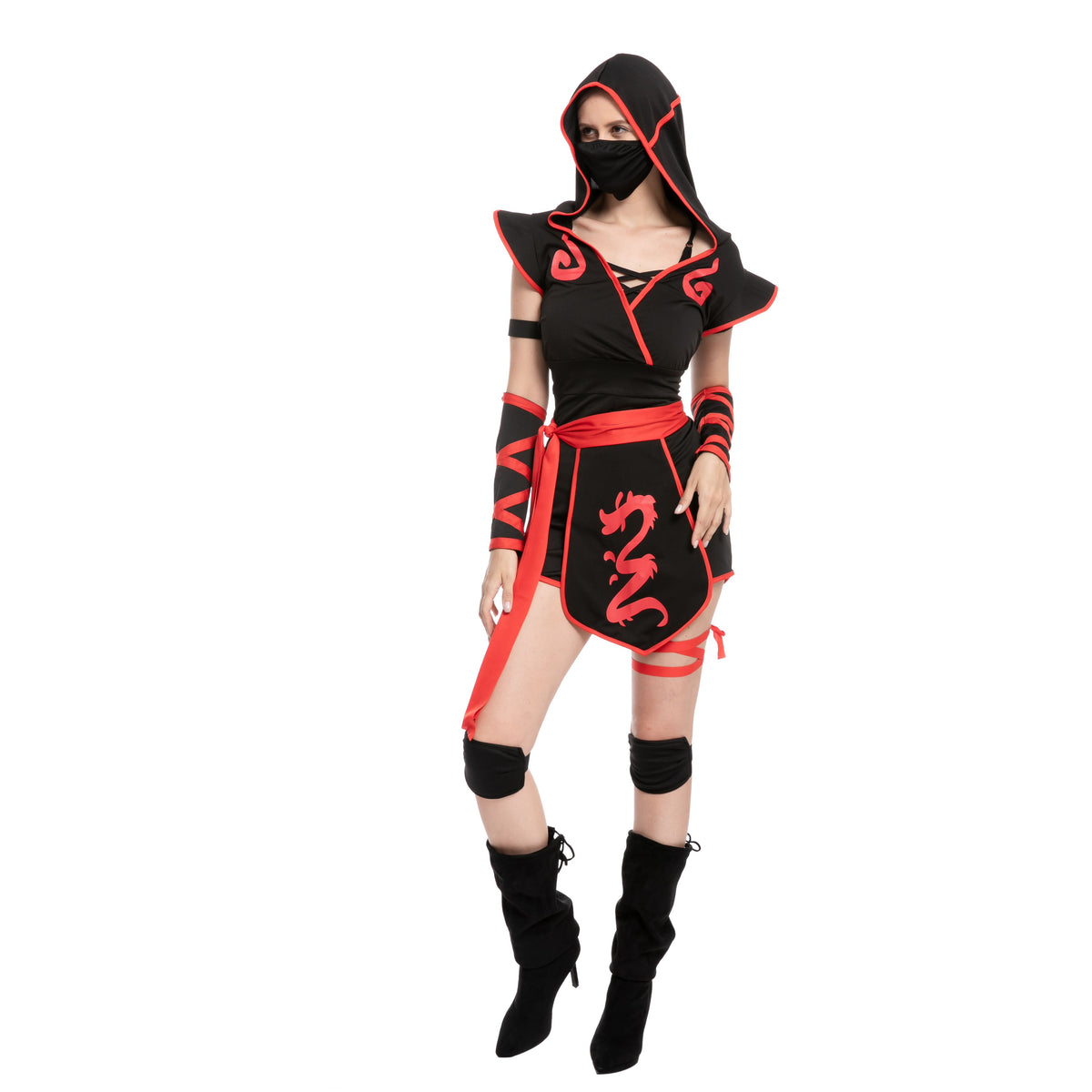 Disfraz de Ninja con Short para Mujer, foto 7 de 12