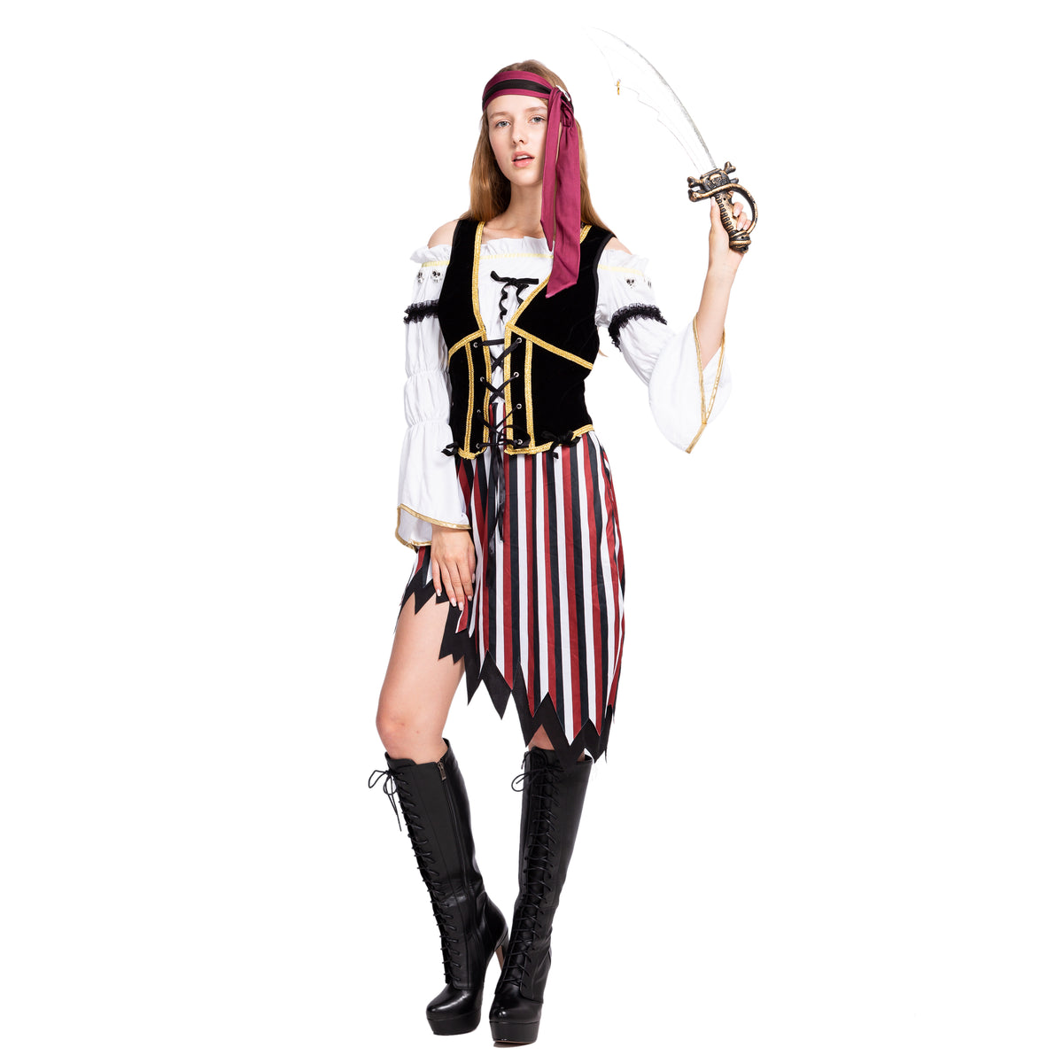 Disfraz de Capitana Pirata para Mujer, foto 4 de 9