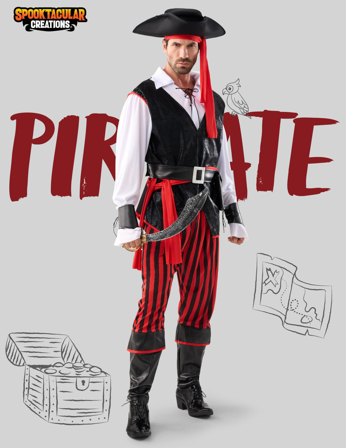 Disfraz de Pirata para Hombre, foto 2 de 8