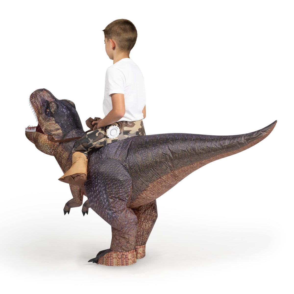 Disfraz Inflable de Dinosaurio Infantil, foto 3 de 8