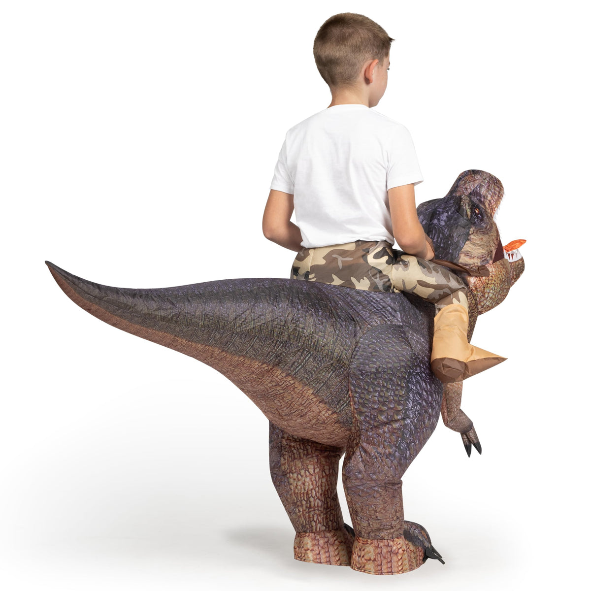 Disfraz Inflable de Dinosaurio Infantil, foto 4 de 8