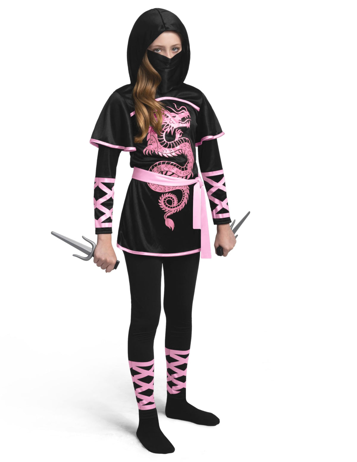 Set Disfraz Ninja Dragón Definitivo Infantil, foto 4 de 8