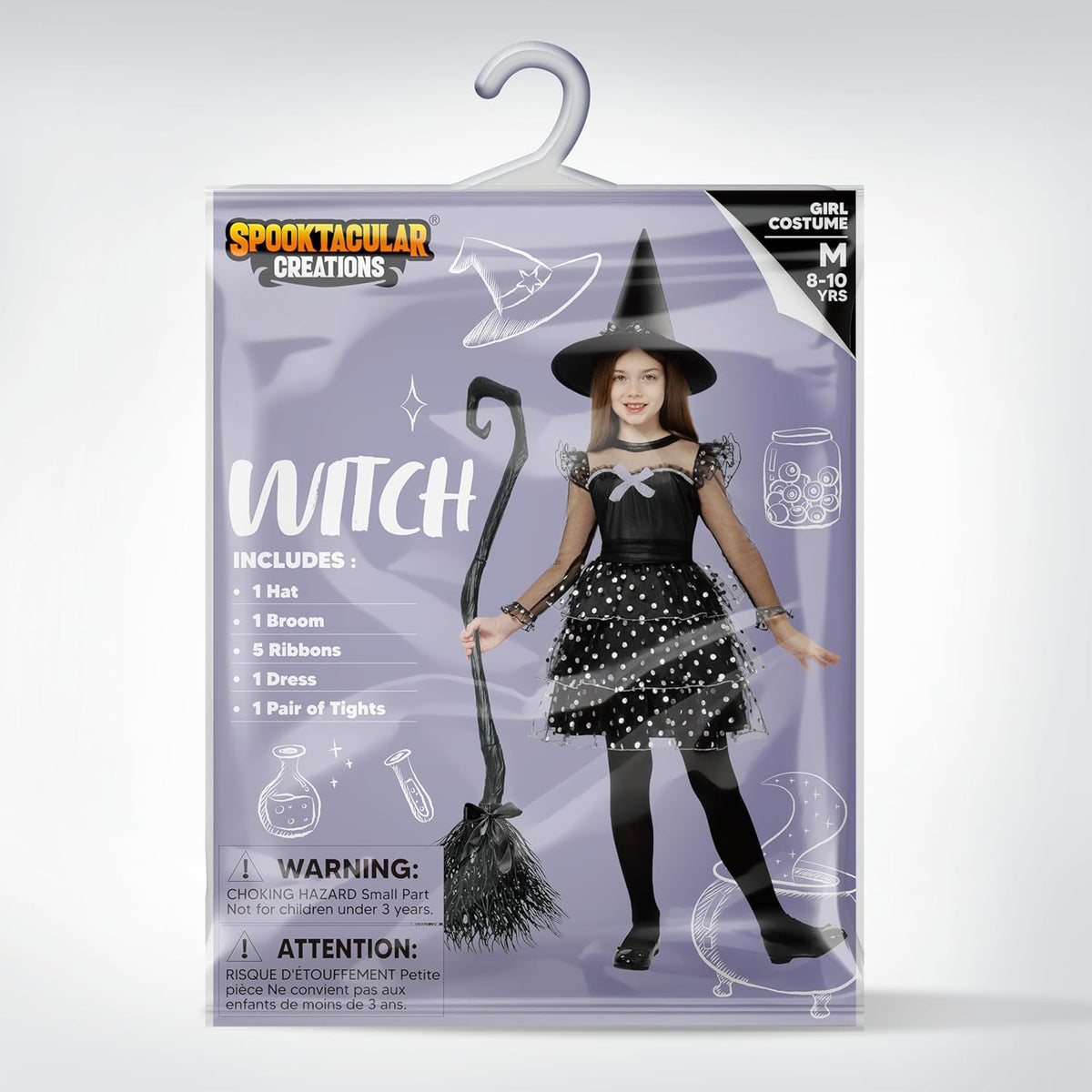 Disfraz de Bruja Infantil, foto 5 de 8