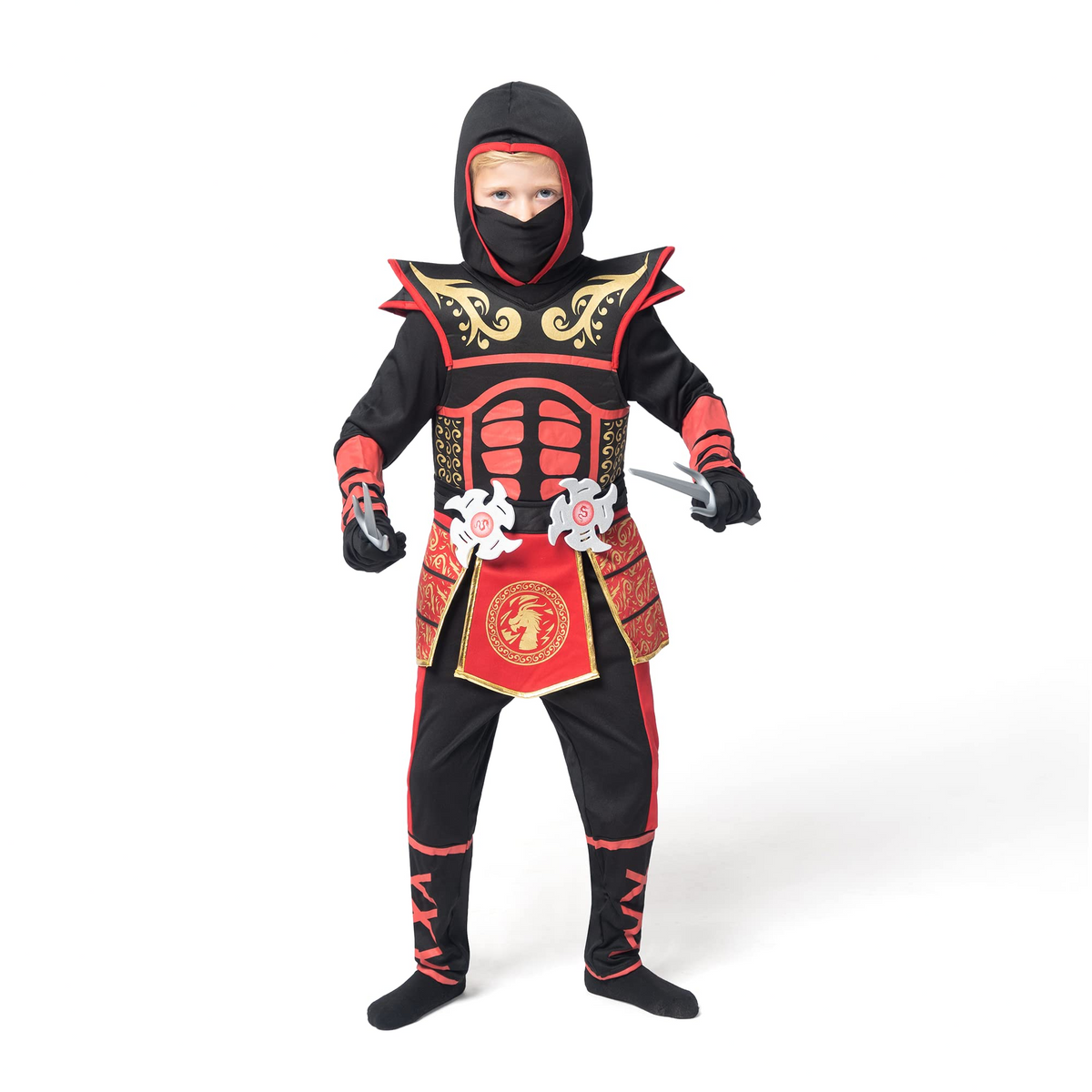 Disfraz de Ninja Escarlata para Niño, foto 3 de 8