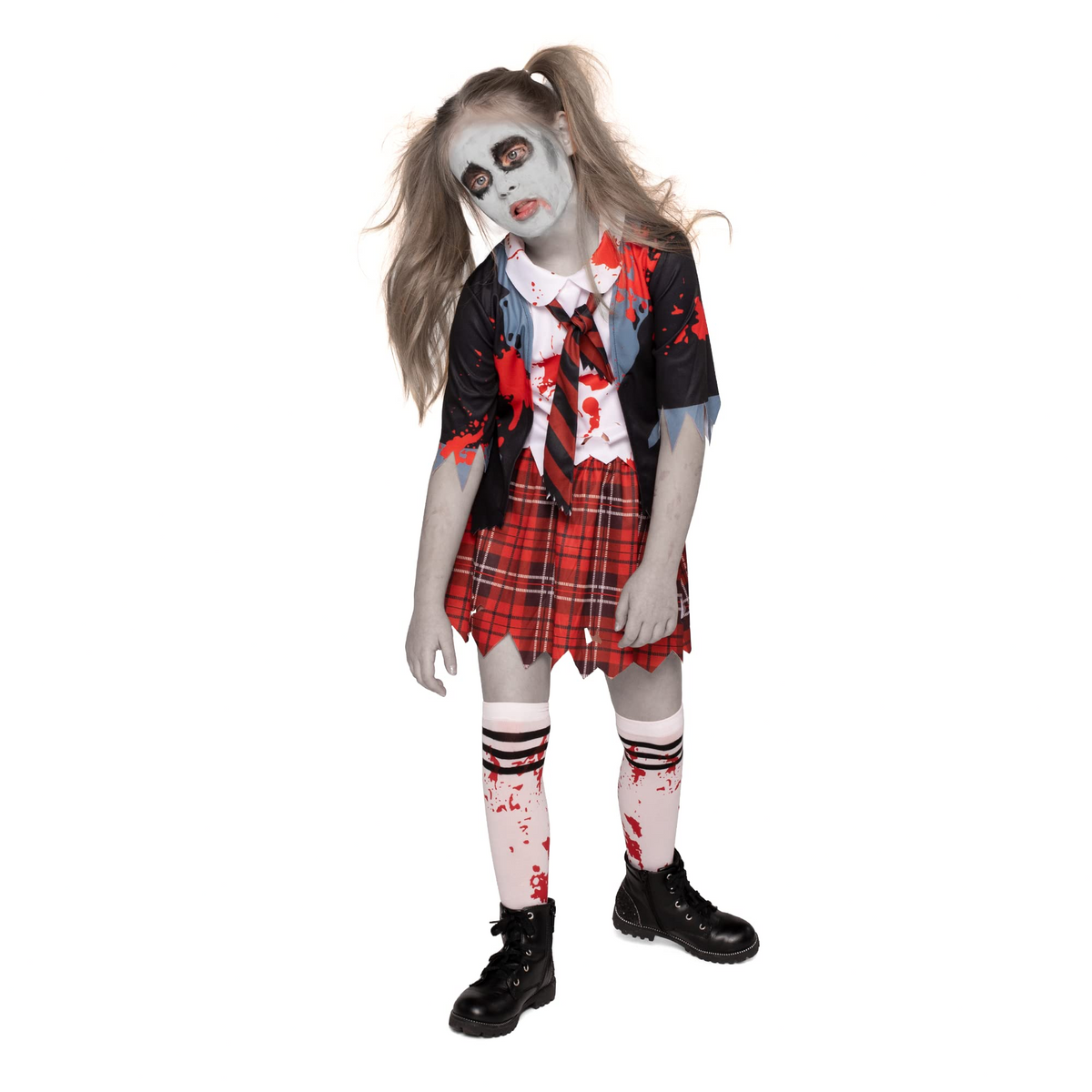 Disfraz de Colegiala Zombie para Niña, foto 8 de 8