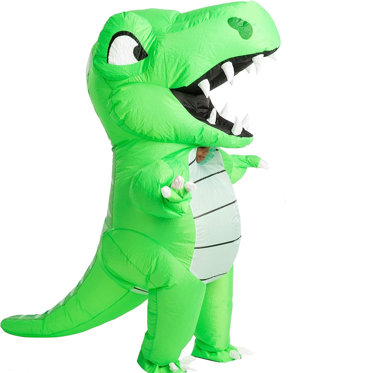 Disfraz Inflable de Dinosaurio Cuerpo Completo, foto 2 de 8