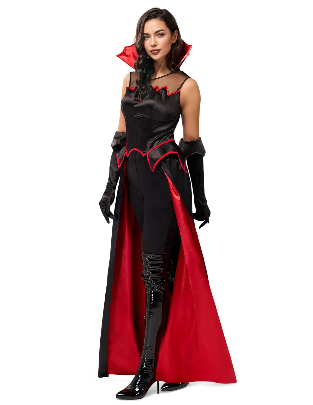 Disfraz Vestido de Vampiresa para Mujer, foto 4 de 7