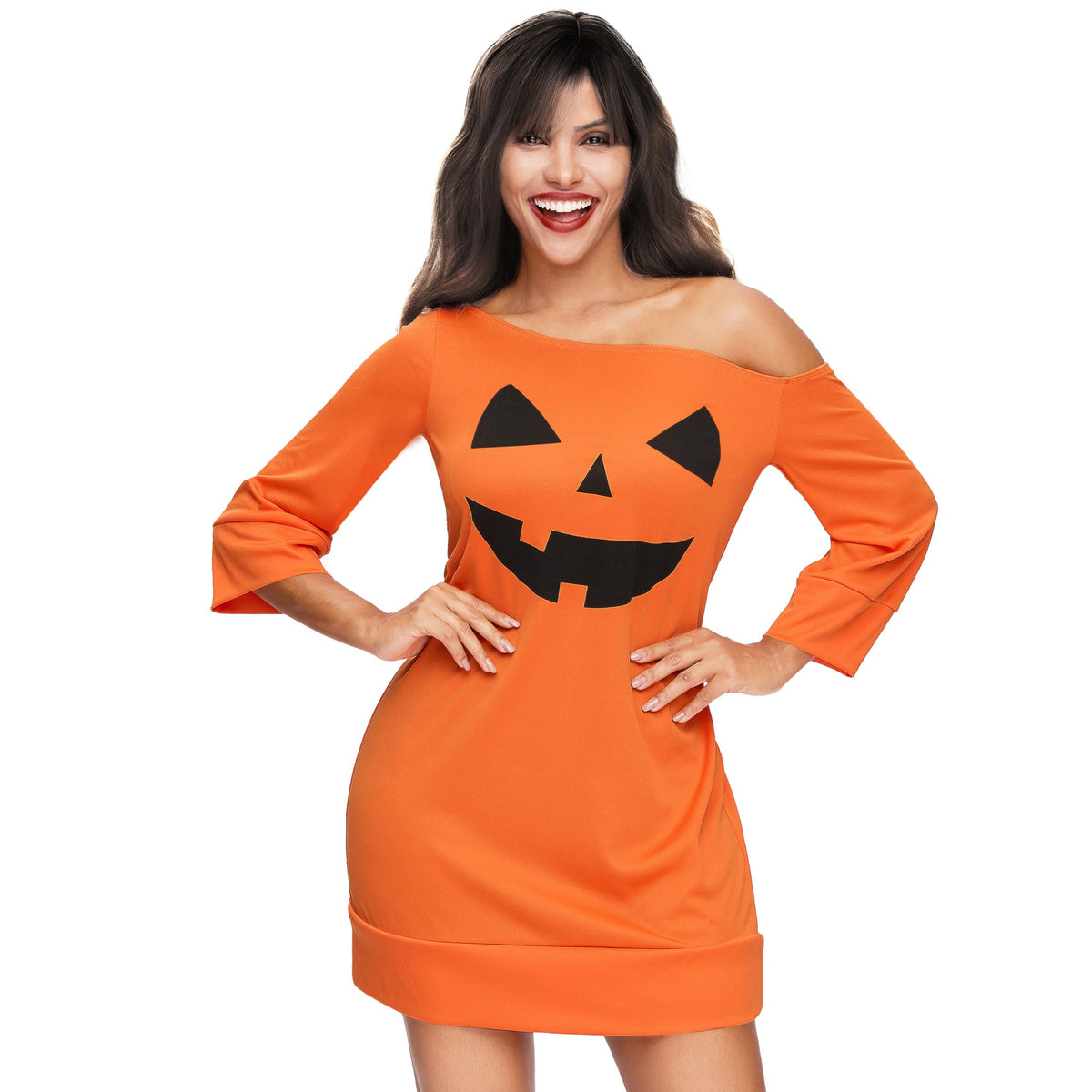Disfraz de Calabaza para Mujer, foto 1 de 7