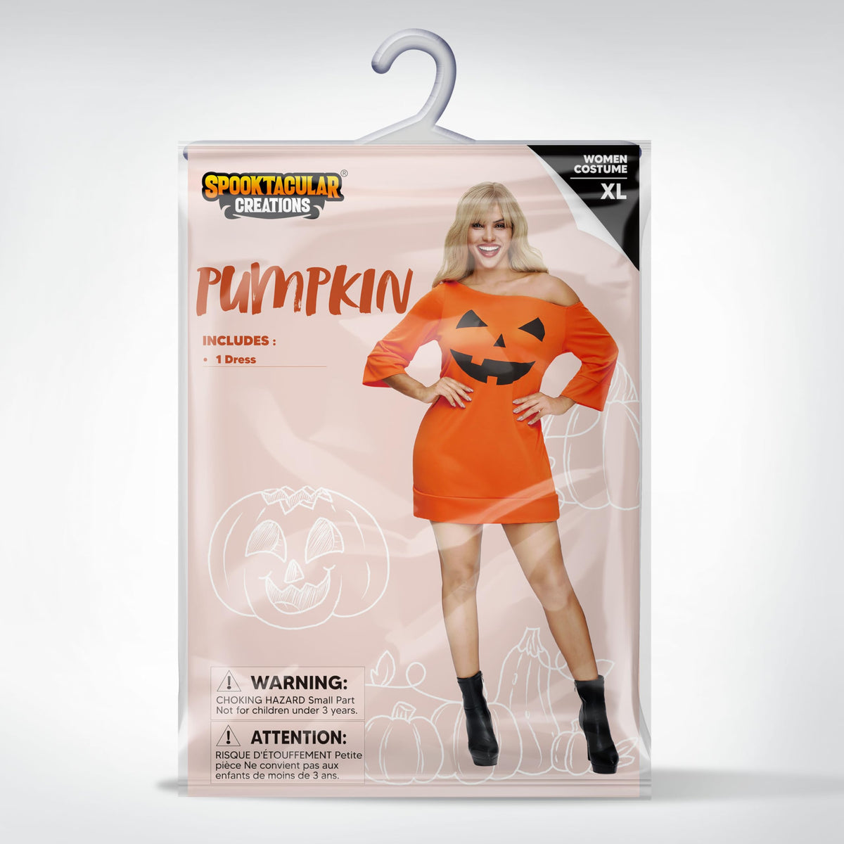 Disfraz de Calabaza para Mujer, foto 5 de 7