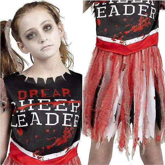 Disfraz de Porrista Zombie para Niña, foto 6 de 7