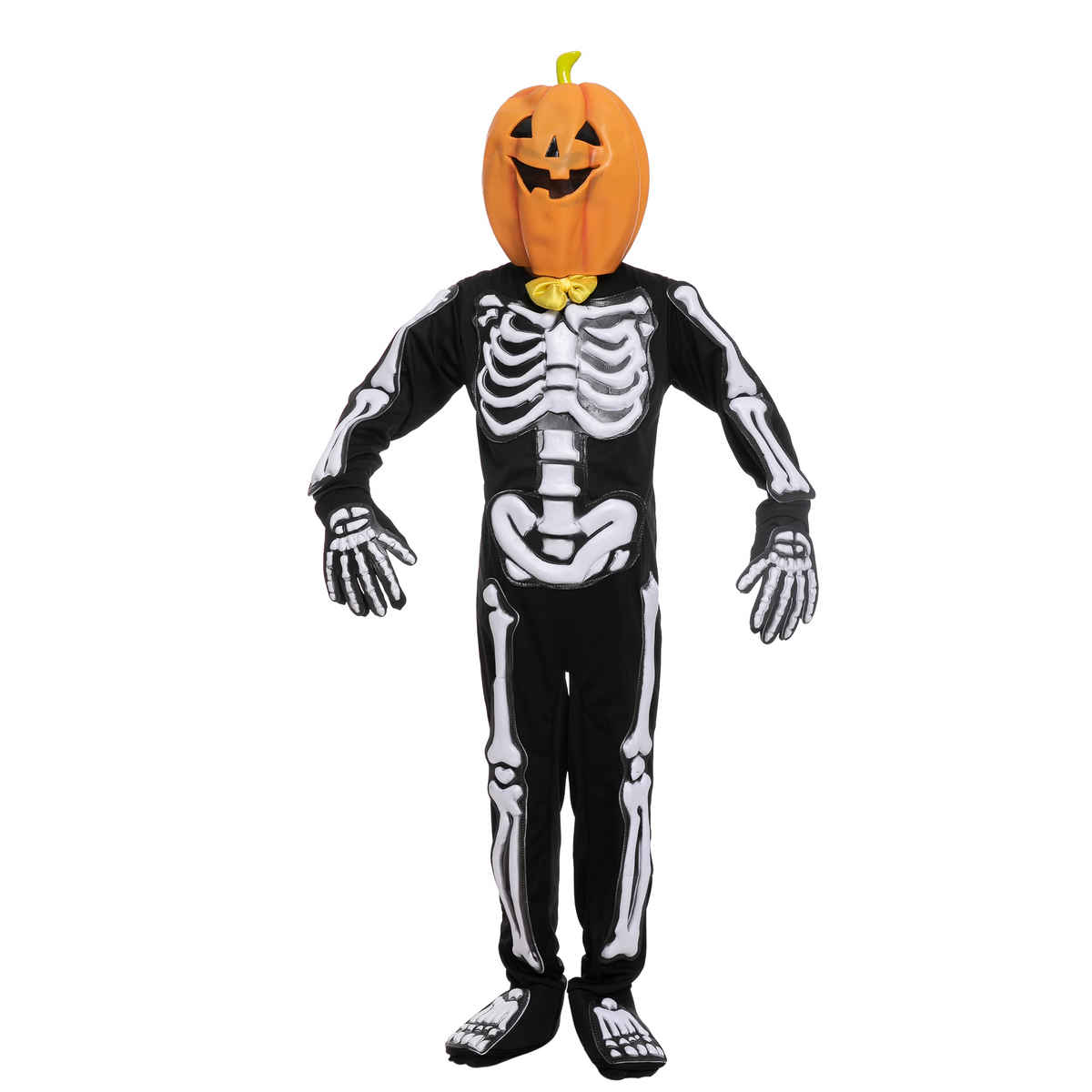Disfraz de Esqueleto Calabaza para Niño, foto 2 de 7