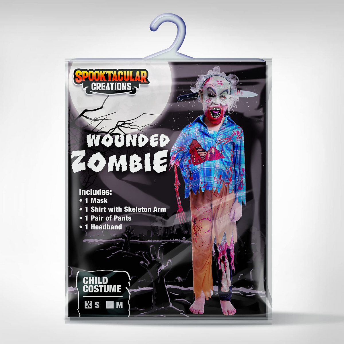 Disfraz de Zombie Herido para Niño, foto 6 de 7