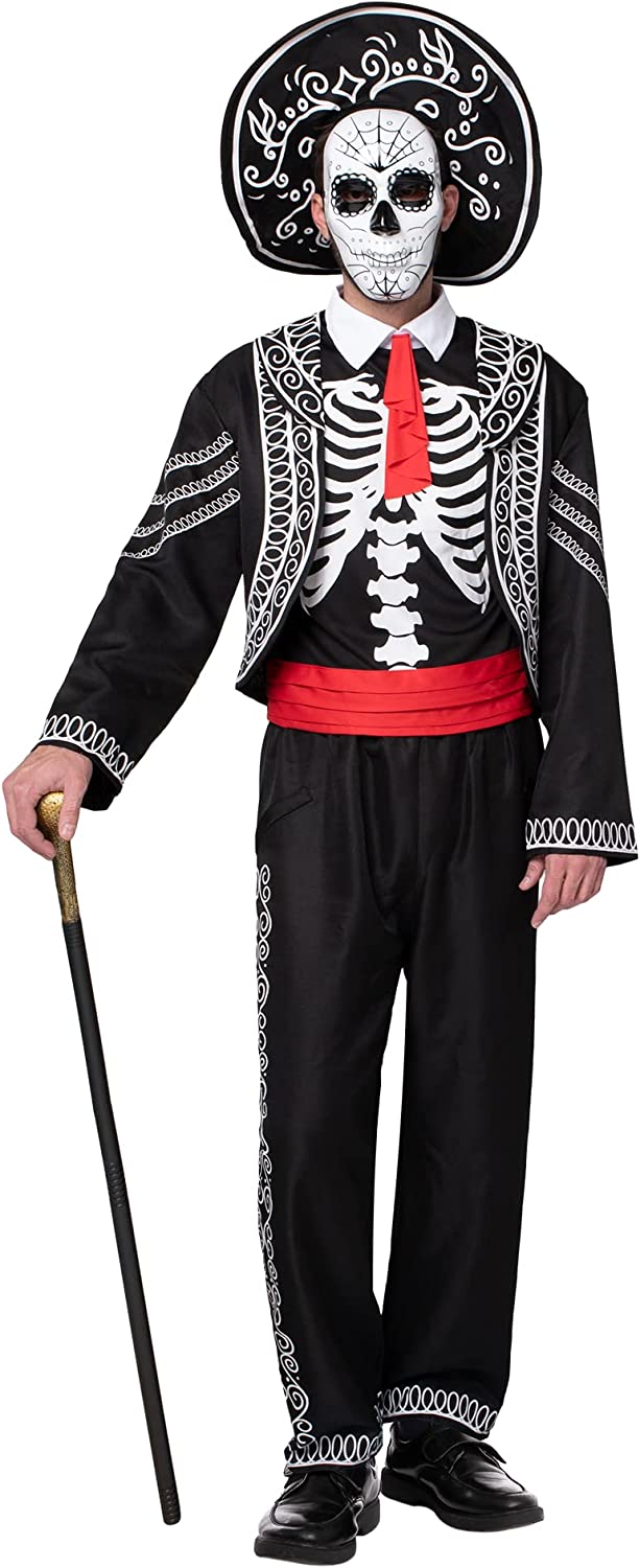 Disfraz de Día de Muertos para Hombre, foto 5 de 7