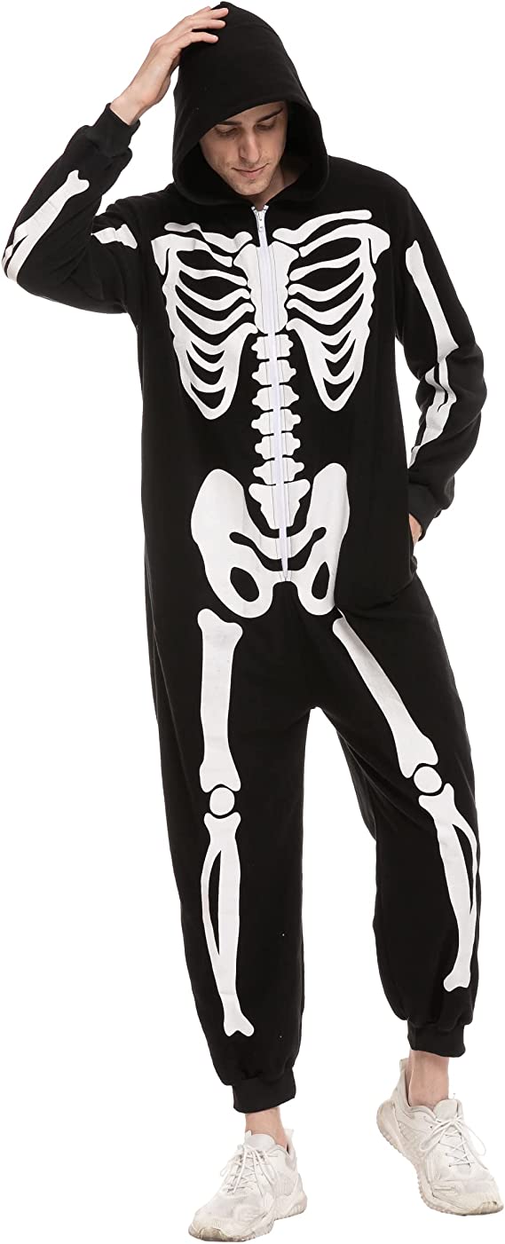 Enterizo de Esqueleto Familiar para Hombre, foto 4 de 7