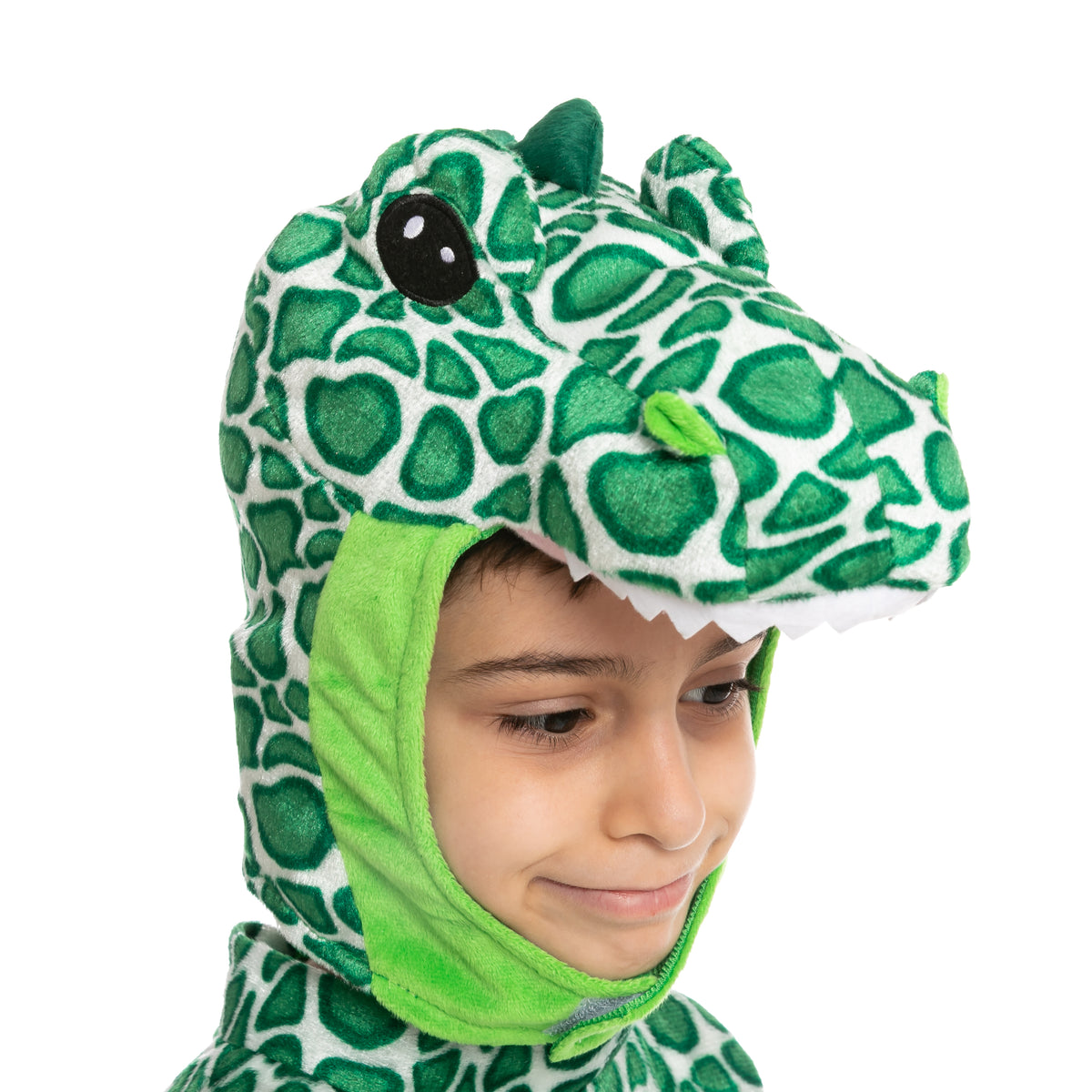 Disfraz de Dinosaurio Verde Infantil, foto 5 de 7