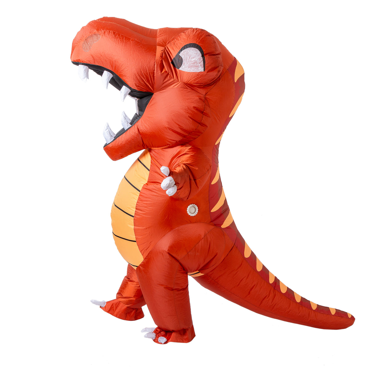 Disfraz Inflable de Dinosaurio Rojo Cuerpo Completo Infantil, foto 4 de 7