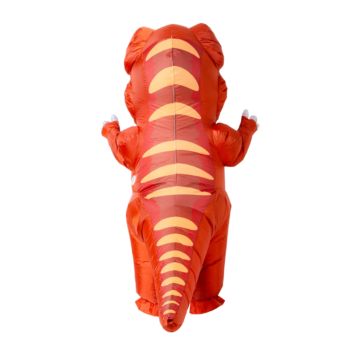 Disfraz Inflable de Dinosaurio Rojo Cuerpo Completo Infantil, foto 7 de 7