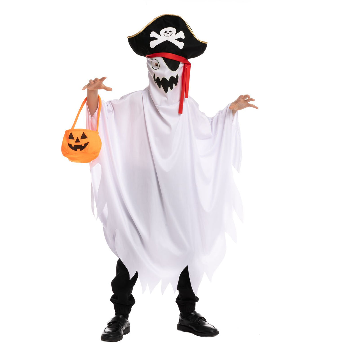 Disfraz de Pirata Fantasma Infantil, foto 4 de 7