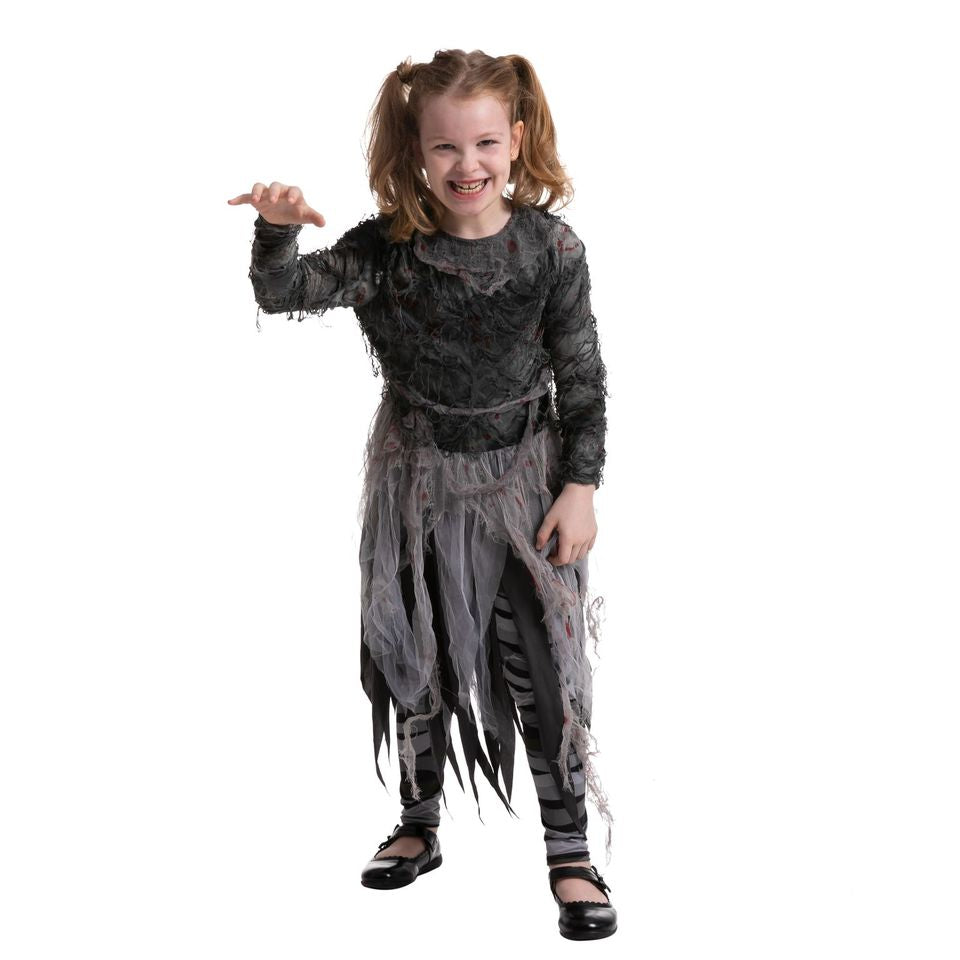 Disfraz de Zombie Vendada para Niña, foto 2 de 7