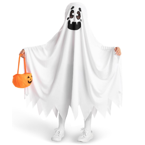 Disfraz de Fantasma Blanco Infantil, foto 1 de 7