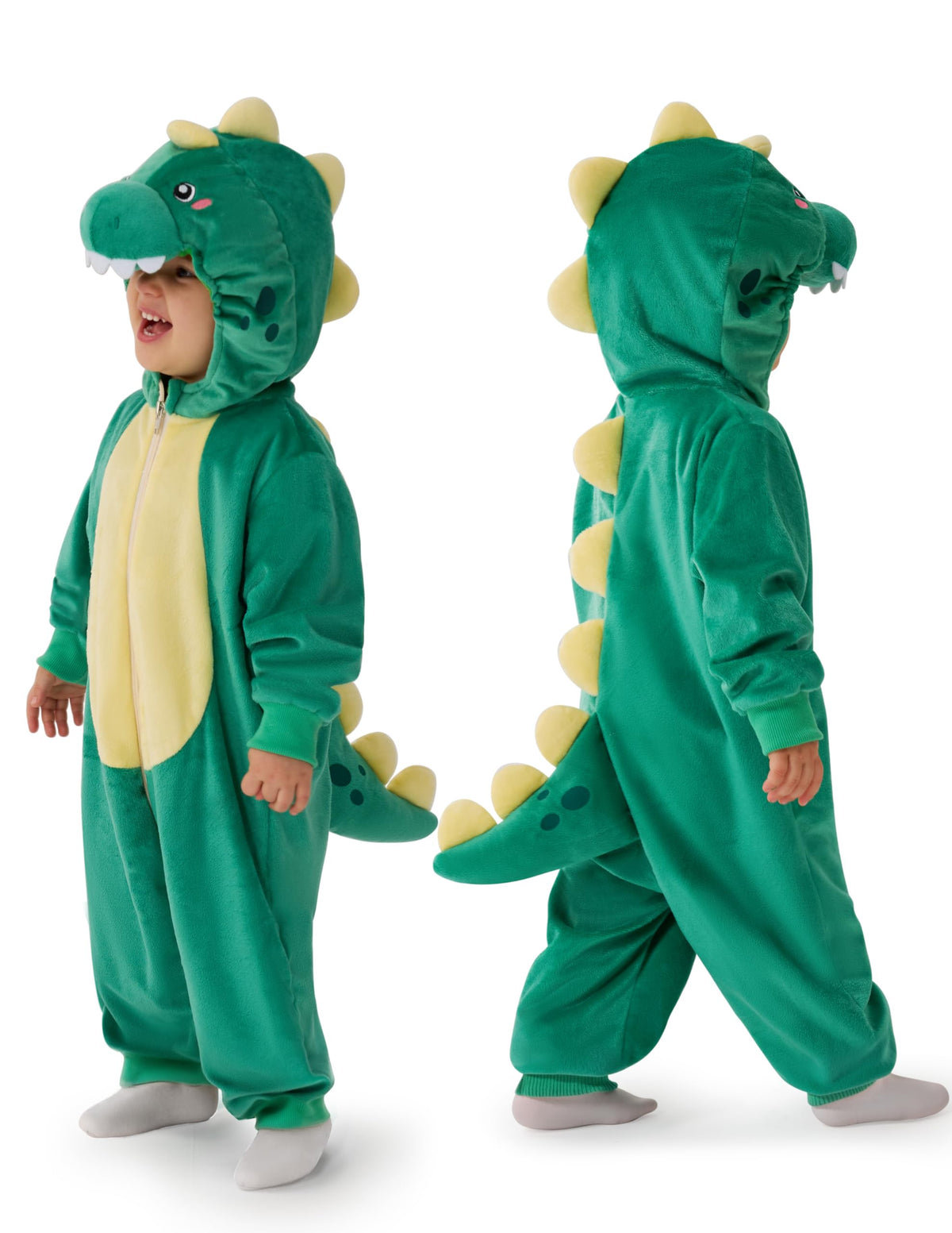 Disfraz de Dinosaurio Rugiente para Bebé, foto 1 de 6