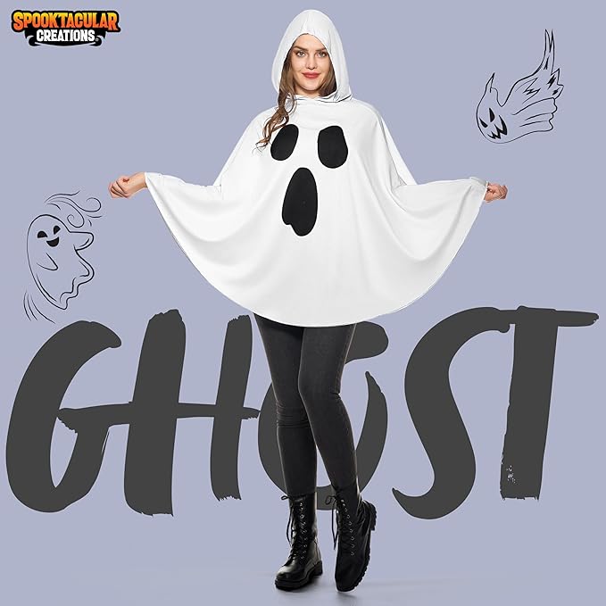 Disfraz de Fantasma Blanco para Mujer, foto 2 de 6