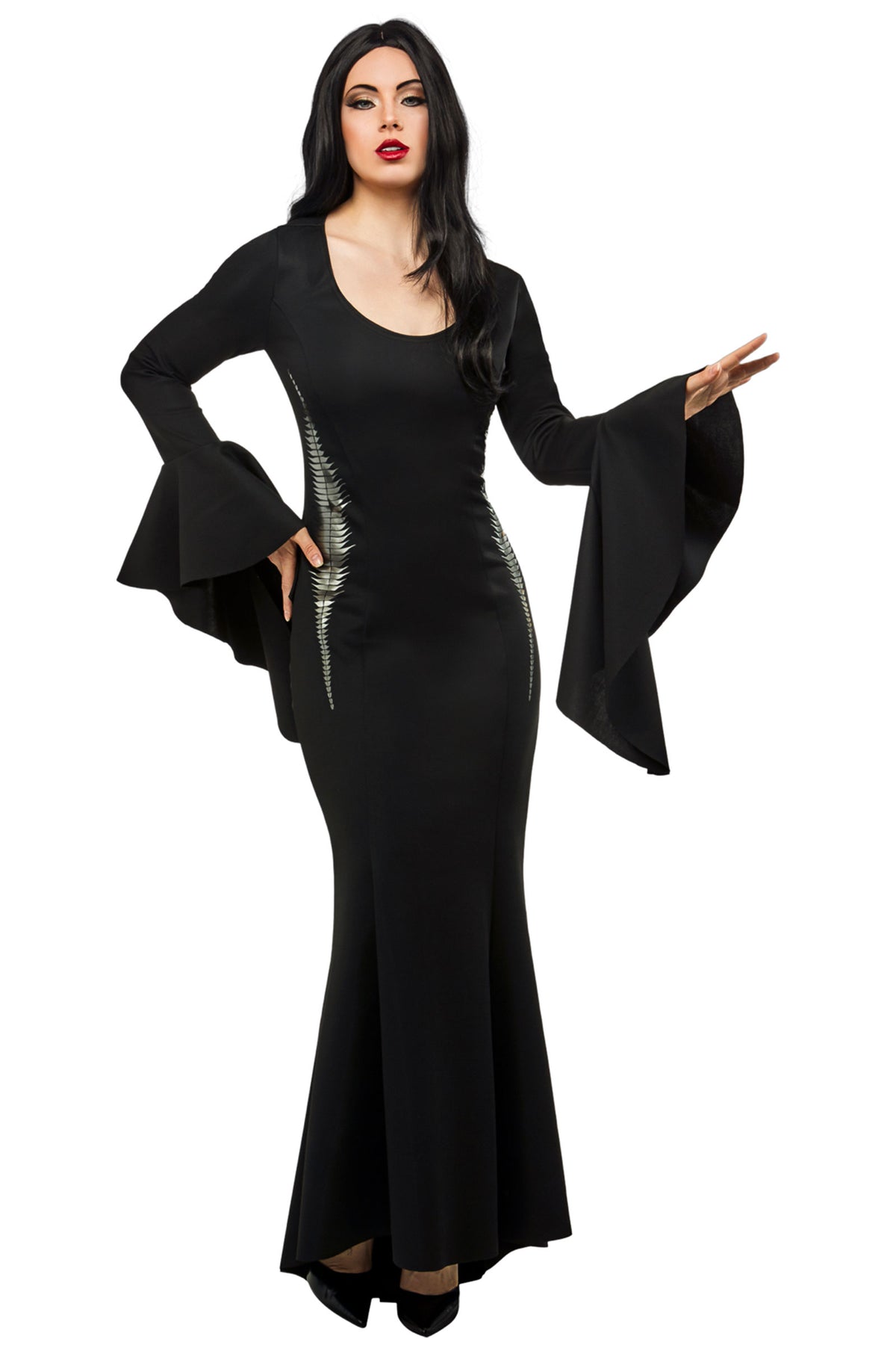 Disfraz Morticia Addams Adulto, foto 1 de 1